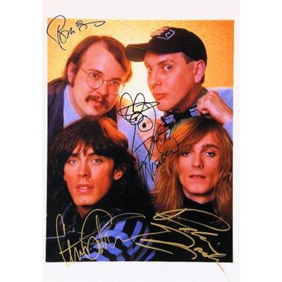 Cheap Trick signed promo photo
