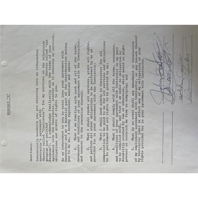 The Unbeatables signed contract 