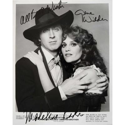 Gene Wilder & Madeline Kahn
signed photo