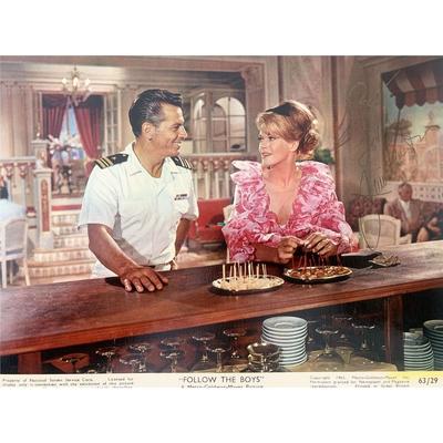 Follow the Boys Janis Paige signed movie photo