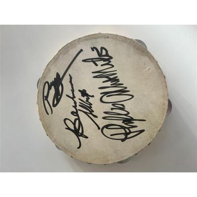 The Angels signed tambourine
