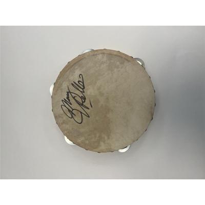 Motown Mary Wells signed tambourine