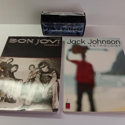 Bon Jovi Anthology - Jack Johnson Anthology - Pick a Palooza Guitar Pick Maker.