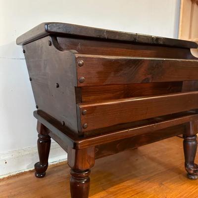 Vintage Kling Colonial Dough Box Table