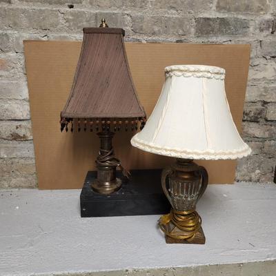 Pair of little lamps