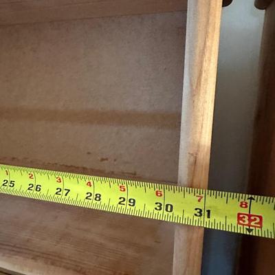 Two Wood Bookshelves