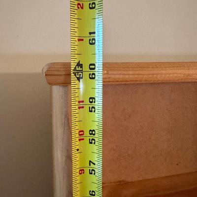 Two Wood Bookshelves