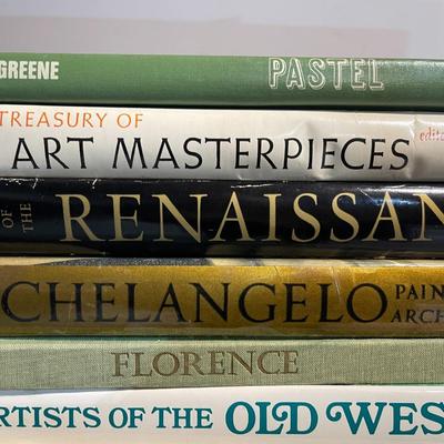 Lot of Art Books: Renaissance, Michelangelo, Florentine Painting and More