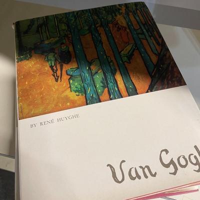 Lot of 4 Art Books From The Crown Art Library: Van Gogh, Picasso, Toulouse-Lautrec & Renoir