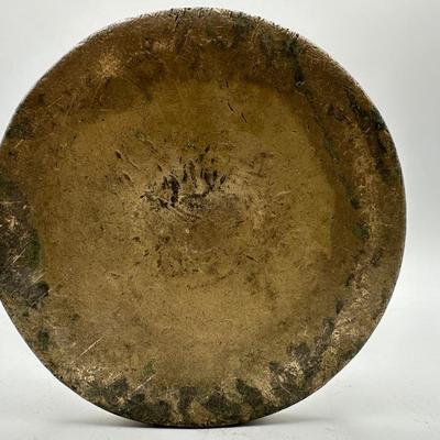 Antique Brass Mortar