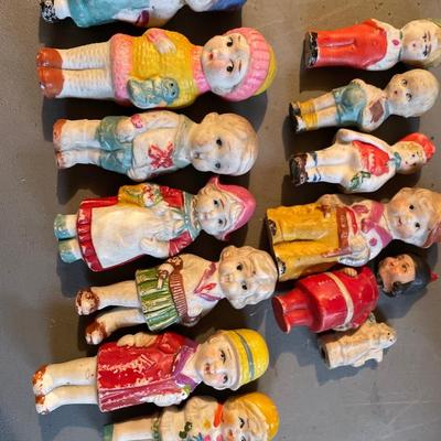 Small porcelain dolls