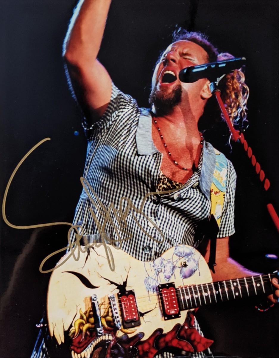 SAMMY HAGAR signed autographed photo jumping jam COA Hologram