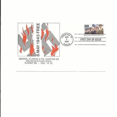 VJ Day 50th Anniversary - First Day Cover - Honolulu, HI - 1995