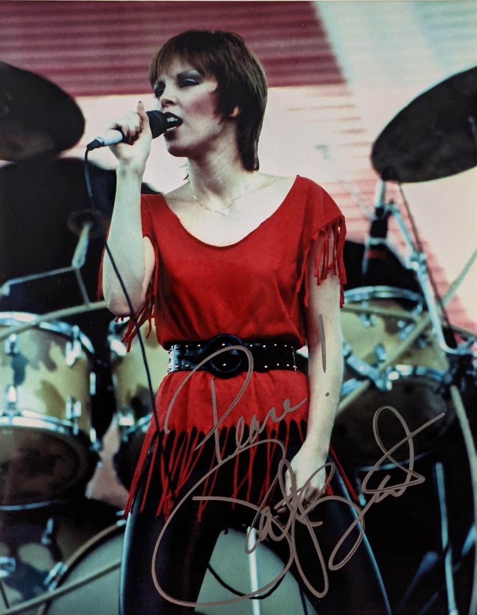 PAT BENATAR signed autographed photo cat lady COA Hologram