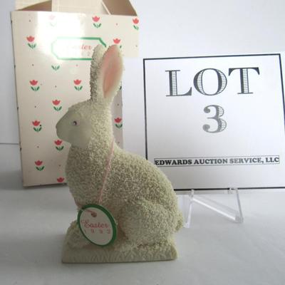 1992 Dept 56 Easter Rabbit Figurine in Box #1