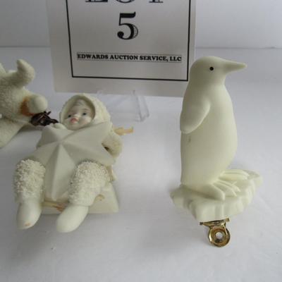 3 Older Dept 56 Ornaments