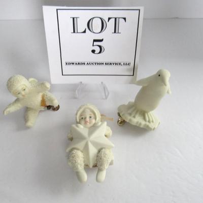 3 Older Dept 56 Ornaments