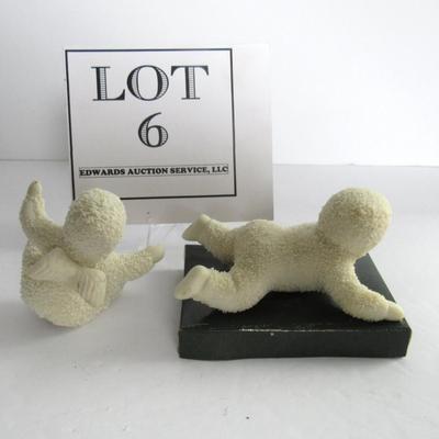 Older Dept 56 Clip On Baby Christmas Ornaments