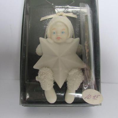 Older Dept 56 Snowbaby Christmas Ornaments in Boxes