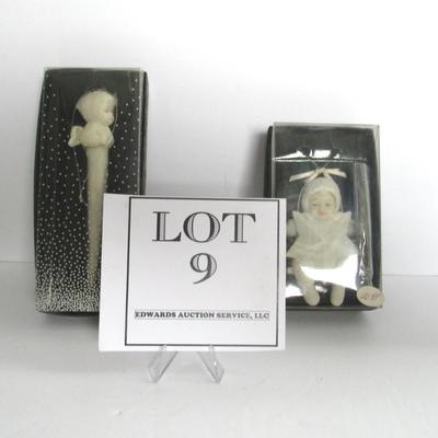 Older Dept 56 Snowbaby Christmas Ornaments in Boxes