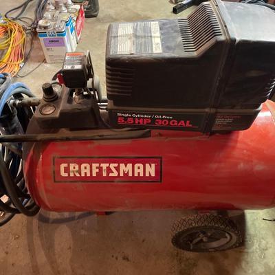 Craftsman 30 gal 5.5 hp air compressor