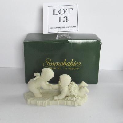 Older Dept 56 Snowbabies: Help Me, I'm Stuck