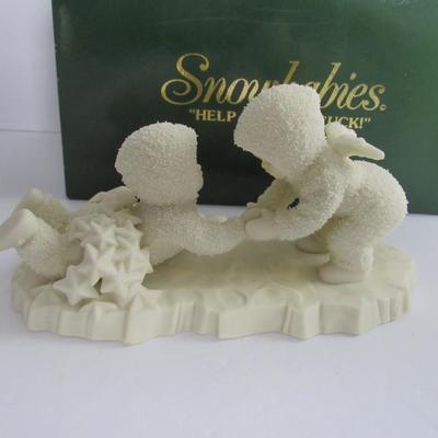 Older Dept 56 Snowbabies: Help Me, I'm Stuck