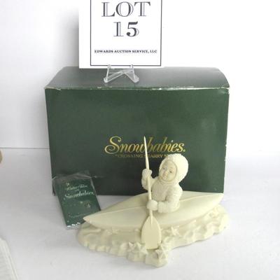 Older Dept 56 Snowbabies: Crossing Starry Skies