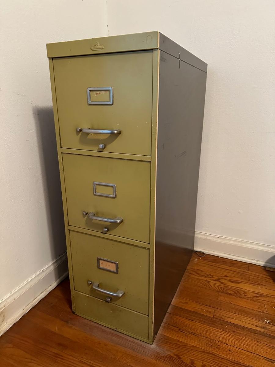 Three Drawer Steel File