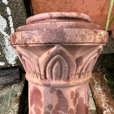 Wrought Iron Pole Base