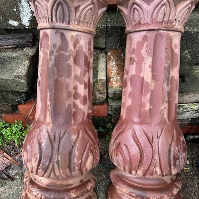 Wrought Iron Pole Base