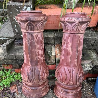 Wrought Iron Pole Base