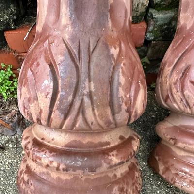 Wrought Iron Pole Base