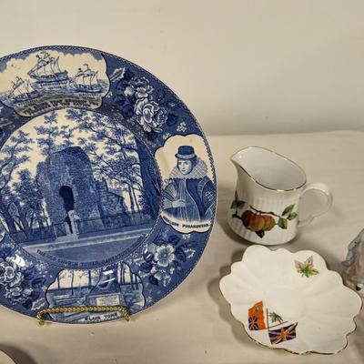 Assorted Vintage Bone China and Collectible Dishes