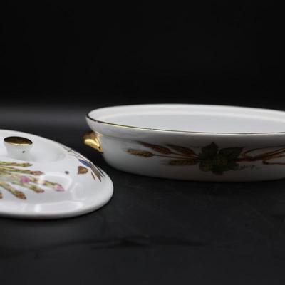 10†Royal Worcester Entree Dish & Lid