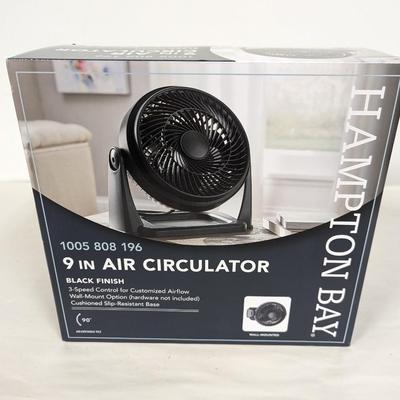 Hampton Bay 9" Air Circulator