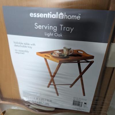Light Oak Essential Home Serving Tray