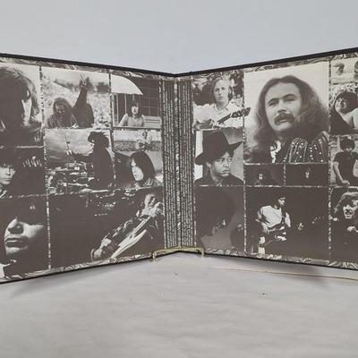 Signed Cosby, Still, Nash & Young Record Cover