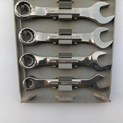 Brand new CRAFTSMAN 7-piece short Combination Metric Wrench set
