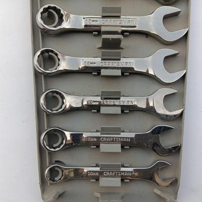 Brand new CRAFTSMAN 7-piece short Combination Metric Wrench set