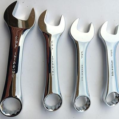 Craftsman Professional 4-piece short combination wrench set