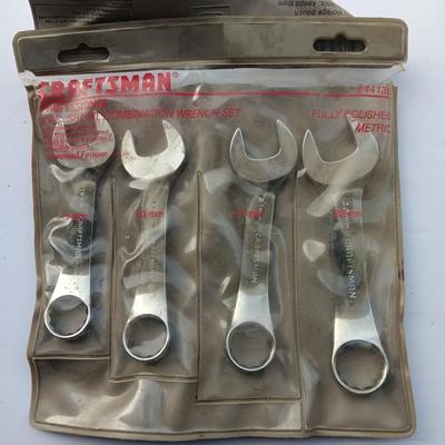 Craftsman Professional 4-piece short combination wrench set