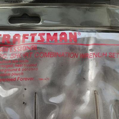 Craftsman Professional 4-piece short combination wrench set