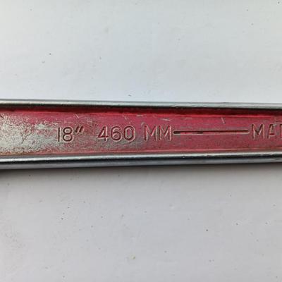 Armstrong 28-418 18" / 460 mm Adjustable Crecent Wrench