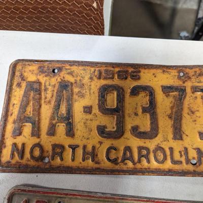 Vintage License Plates