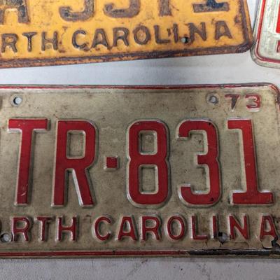 Vintage License Plates