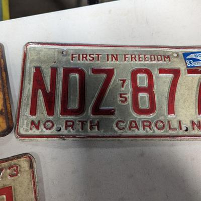 Vintage License Plates