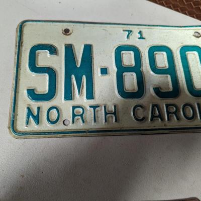Vintage License Plates