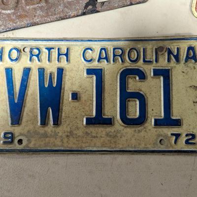 Vintage License Plates
