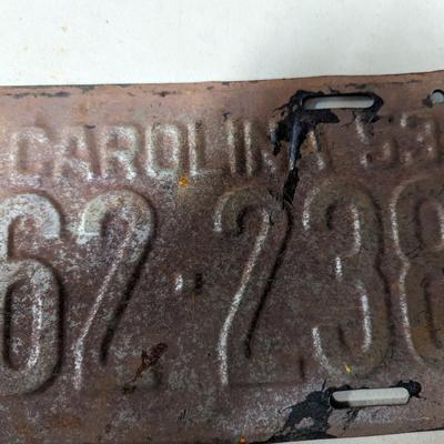 Vintage License Plates